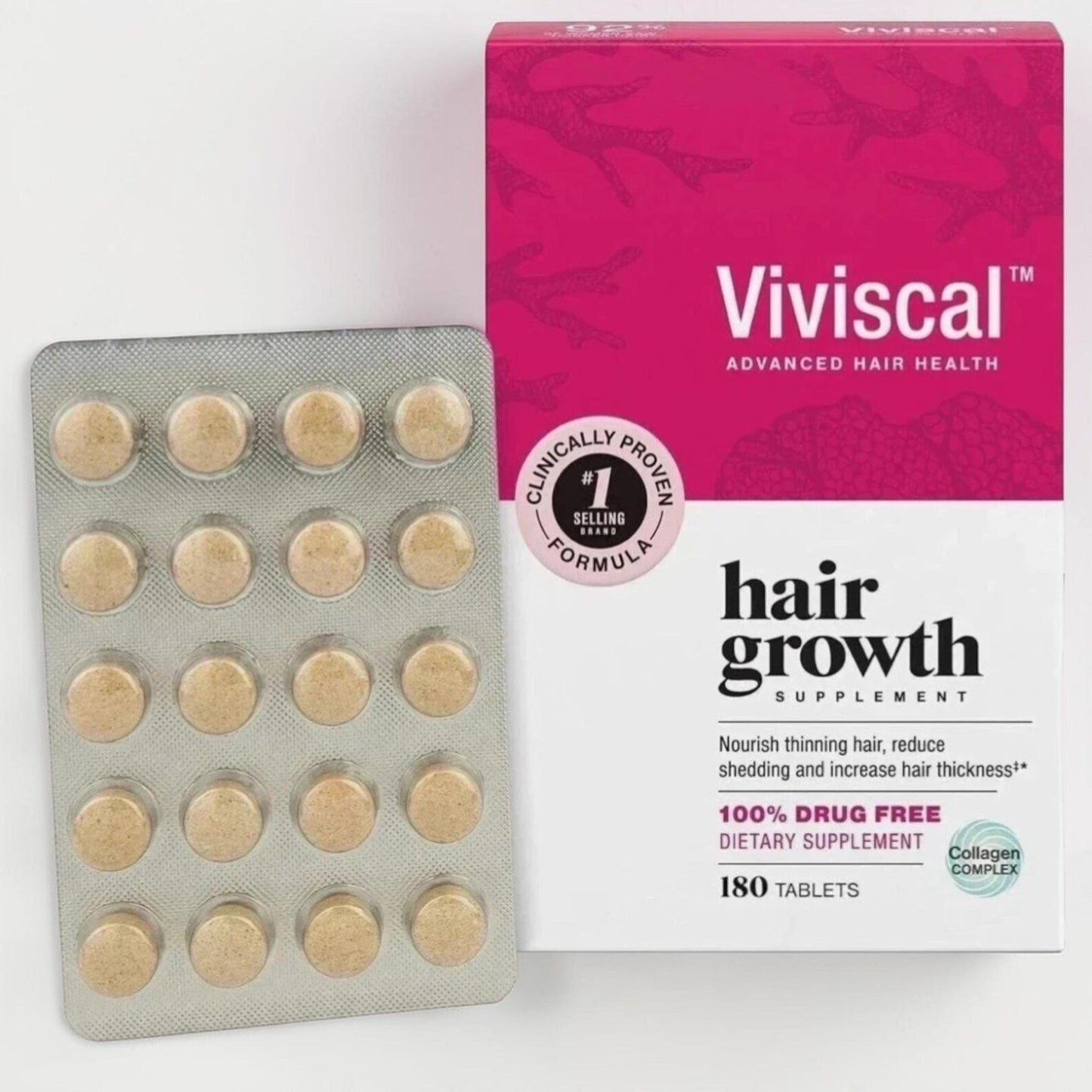 Viviscal Advanced Hair Health Supplement – 180 Tablets
