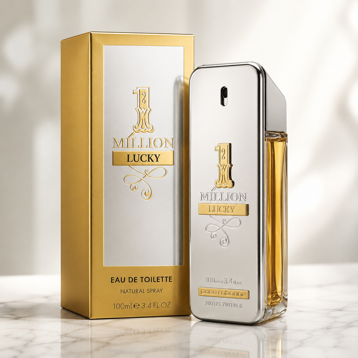 Paco Rabanne 1 Million Lucky Eau de Toilette 100ml 3.4 oz