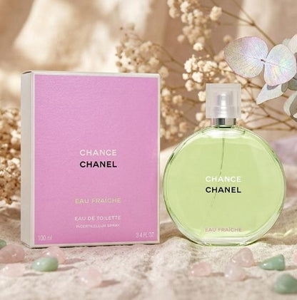 CHANEL Chance Eau Fraîche Eau de Toilette Spray for Women 100ml / 3.4 f