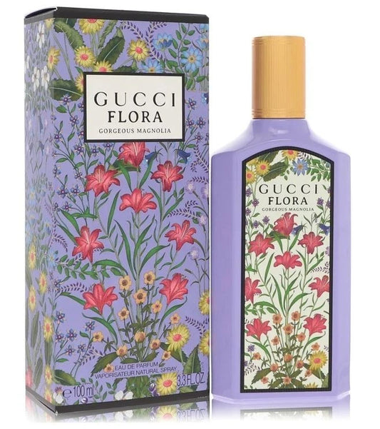 Gucci Flora Gorgeous Magnolia Eau de Parfum Spray for Women 3.3 oz (100 mL)
