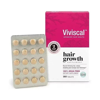 Viviscal Hair Growth Supplement for Women – 180 Tablets – Free Shipping