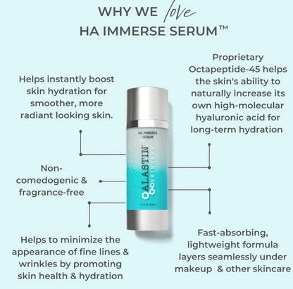 Alastin Skincare HA Immerse Hydrating Serum 1 oz (29.6 mL)