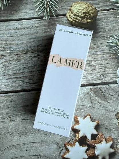 La Mer The Soft Fluid Long Wear Foundation SPF 20 – Ivory 01, 1 oz (30 ml) – New in Box